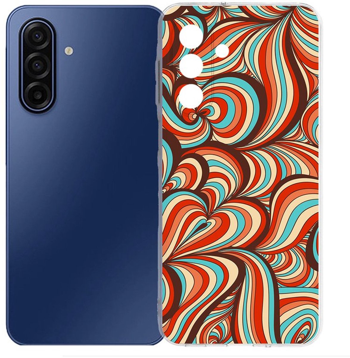 TPU Hoesje Samsung Galaxy A17 - Retro Backcover