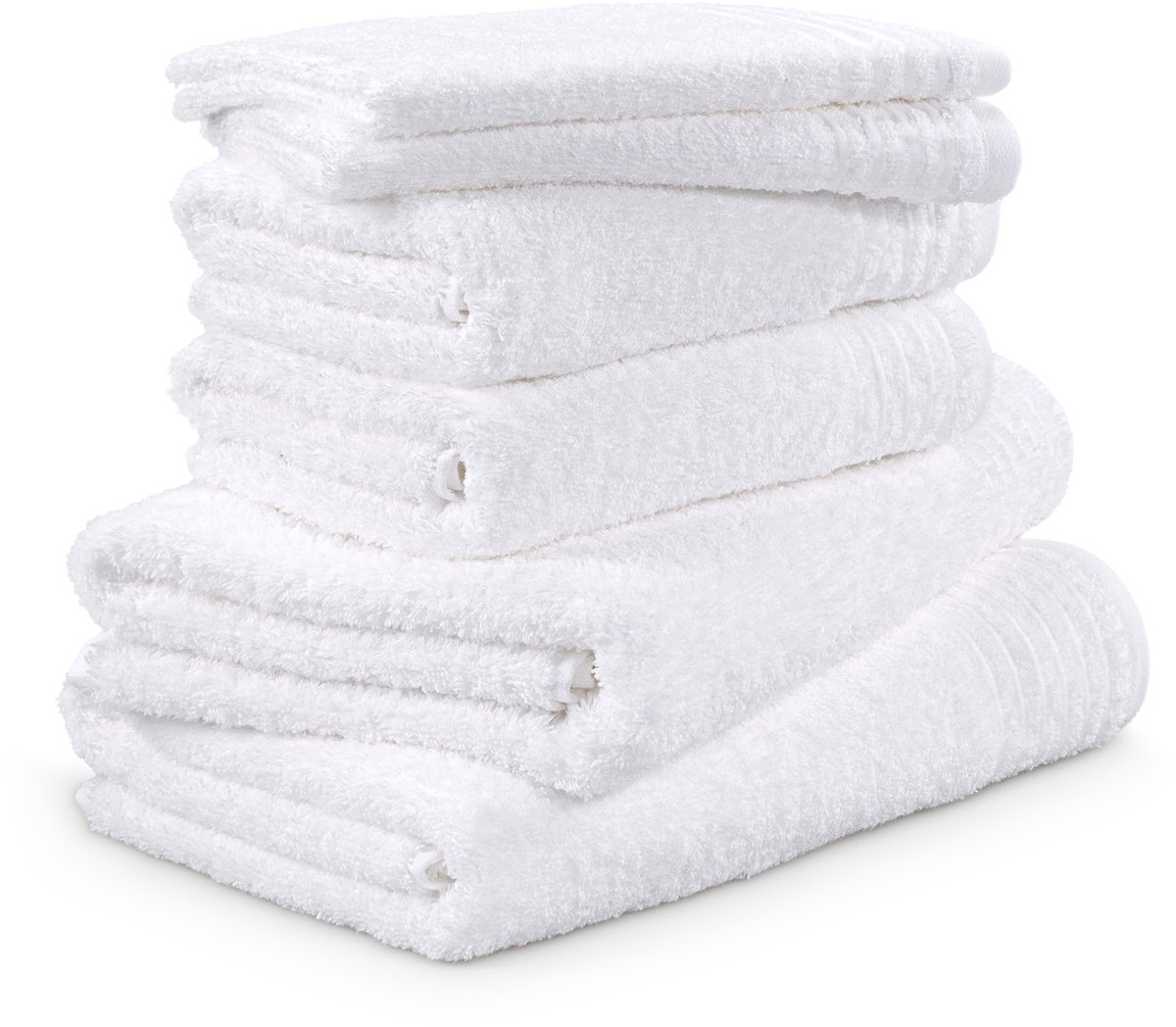 MÖVE Handdoekenset 6-delig - 100% katoen - zacht, absorberend & huidvriendelijk - badkamer set - gemaakt in Duitsland - New Classic 6-delig