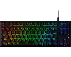 HyperX Alloy Origins Core PBT HX Red - Mechanisch Tenkeyless Gaming Toetsenbord met RGB & Duurzame PBT-Keycaps AZERTY FR Layout