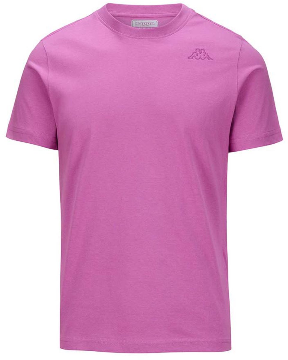 Kappa Cafers Slim T-shirt Met Korte Mouwen Roze 2XL Man