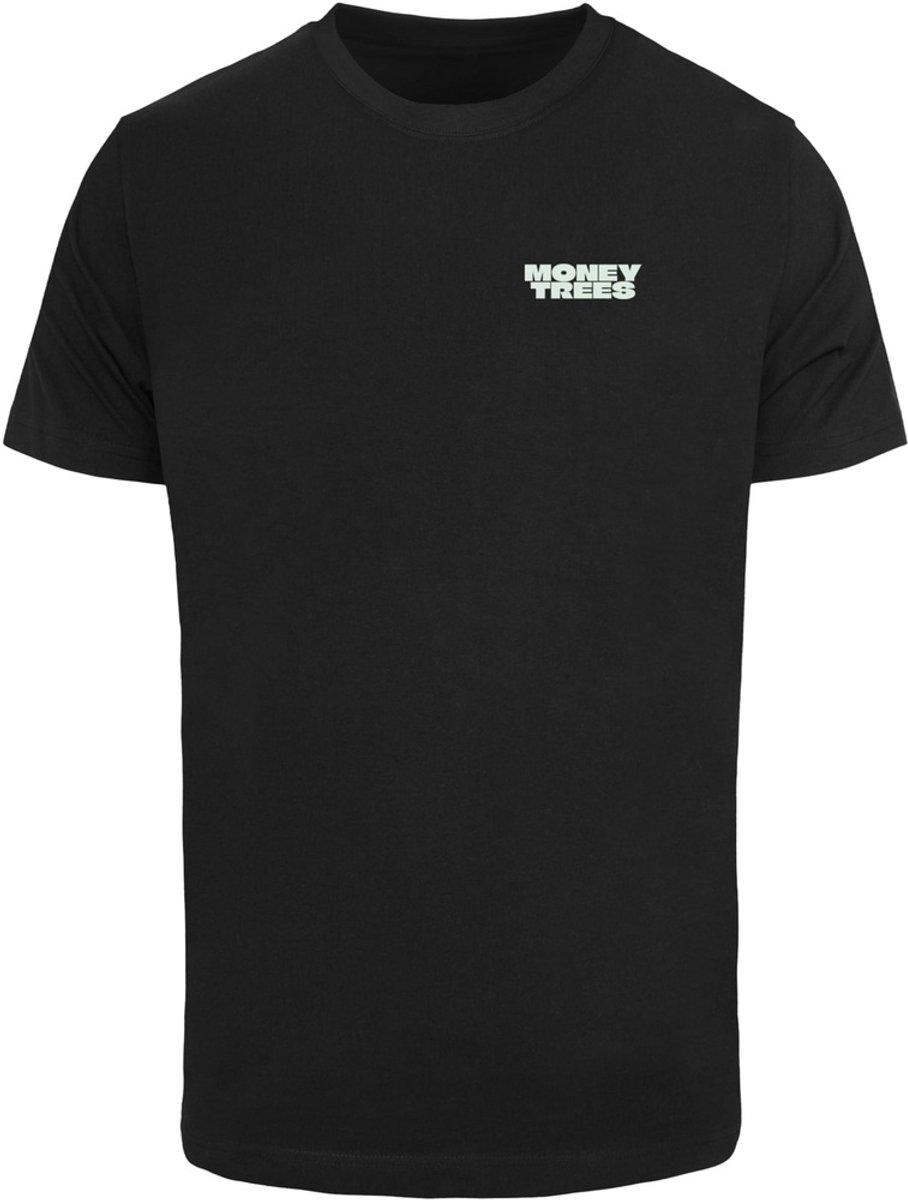 Mister Tee Money Trees Heren Tshirt XS Zwart