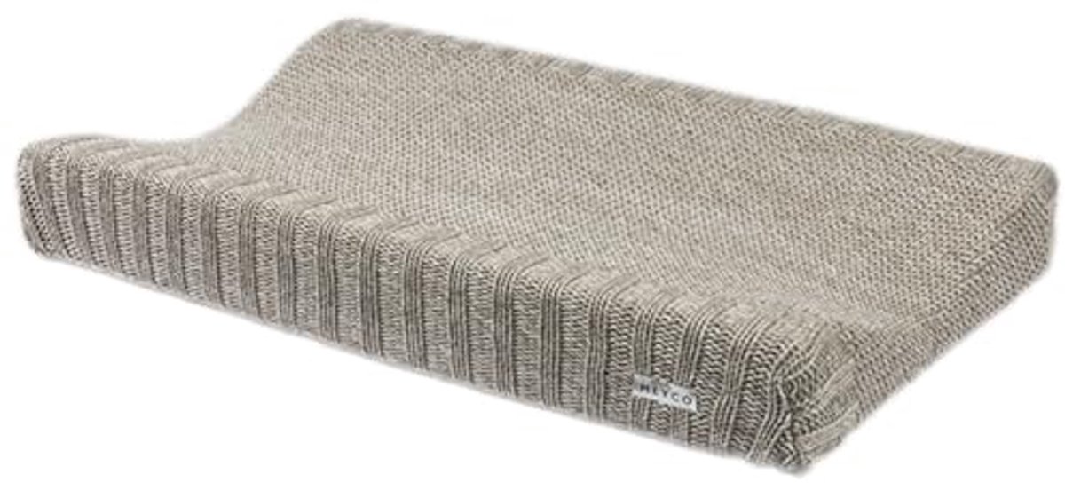 Image of Aankleedkussenhoes relief mixed - Zand | Comfortabele en stijlvolle babykameraccessoires