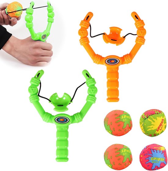 Elastic Toy Example Elastic Toy Set - 2 Elastic Games voor Buiten - Kinderspellen voor ...