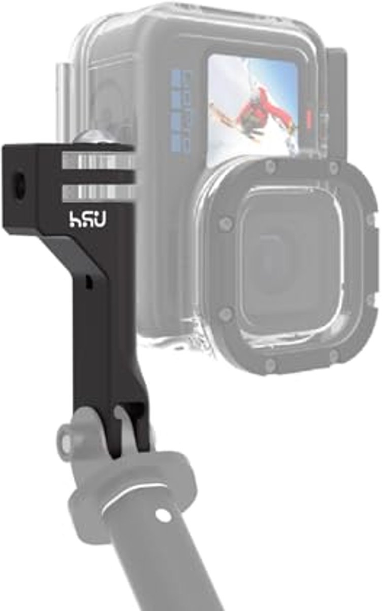 Verticale montageadapter voor actiecamera's - ideaal voor sociale media