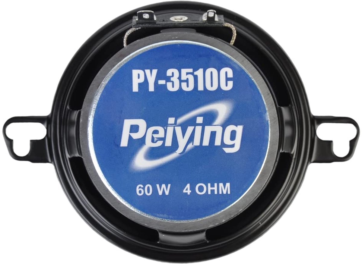 Coaxiale 2-weg autospeakers 87mm 60W voor deur of plank