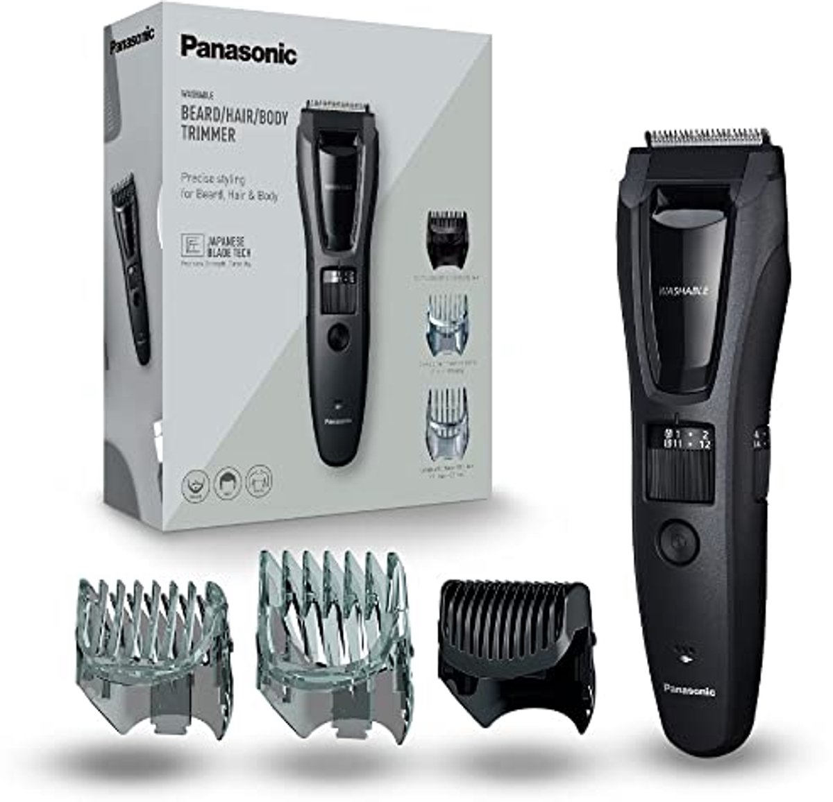 Baard- en Haartrimmer met 39 Snijniveaus voor Heren - Perfect voor Lichaamsverzorging