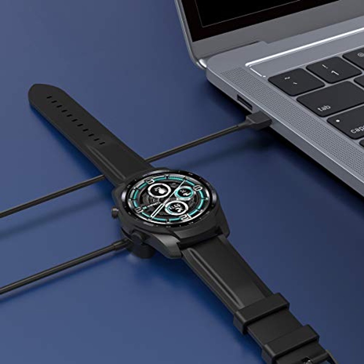 Oplader voor Smartwatch - Draadloze Magnetische Oplaadstation met USB-kabel 100cm