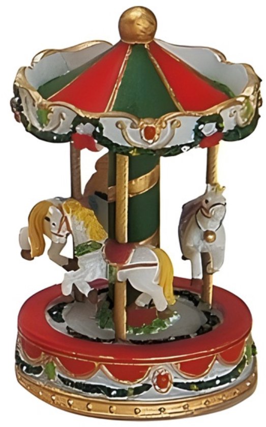 CARROUSEL kerst decoratie - kerst versiering - (10 cm)