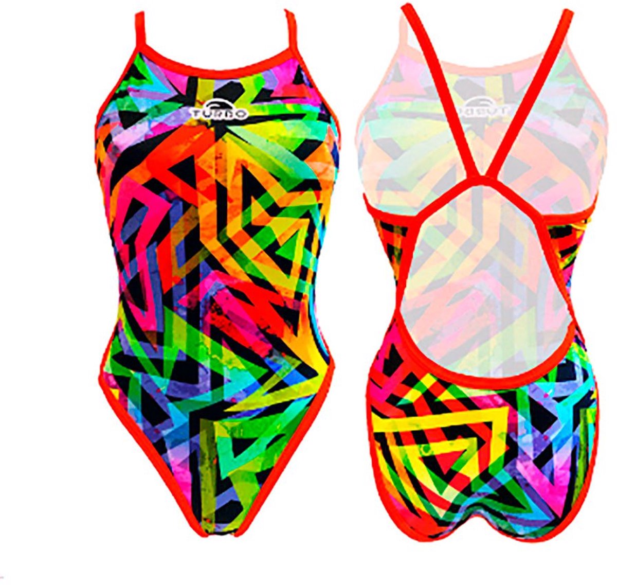 Turbo Geoflu Zwemkleding Veelkleurig XL Vrouw