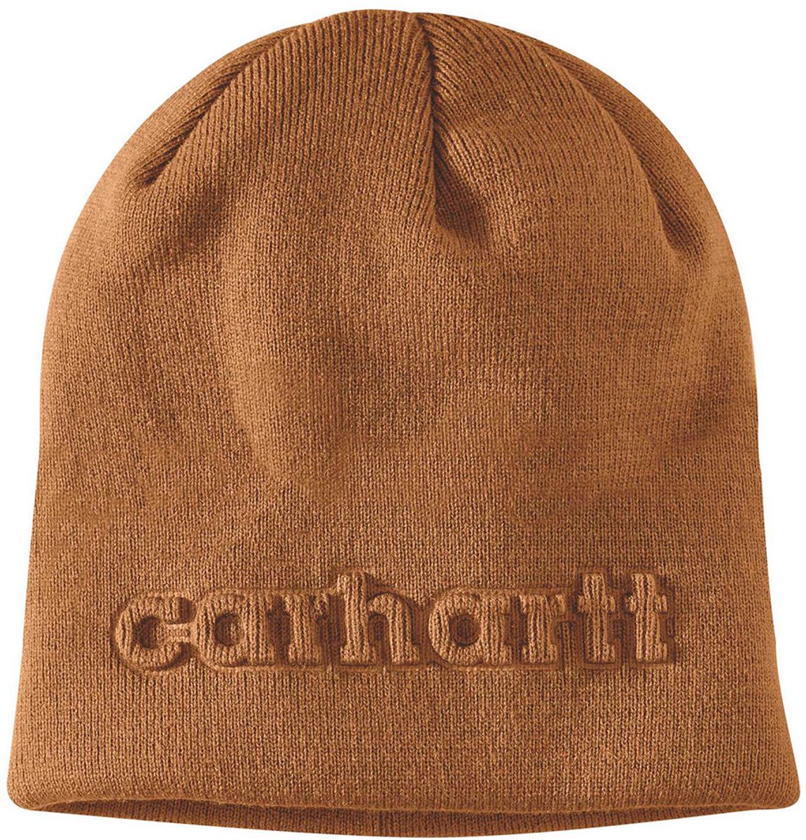 Carhartt Knit Embossed Beanie 107002 Carhartt® Bruin