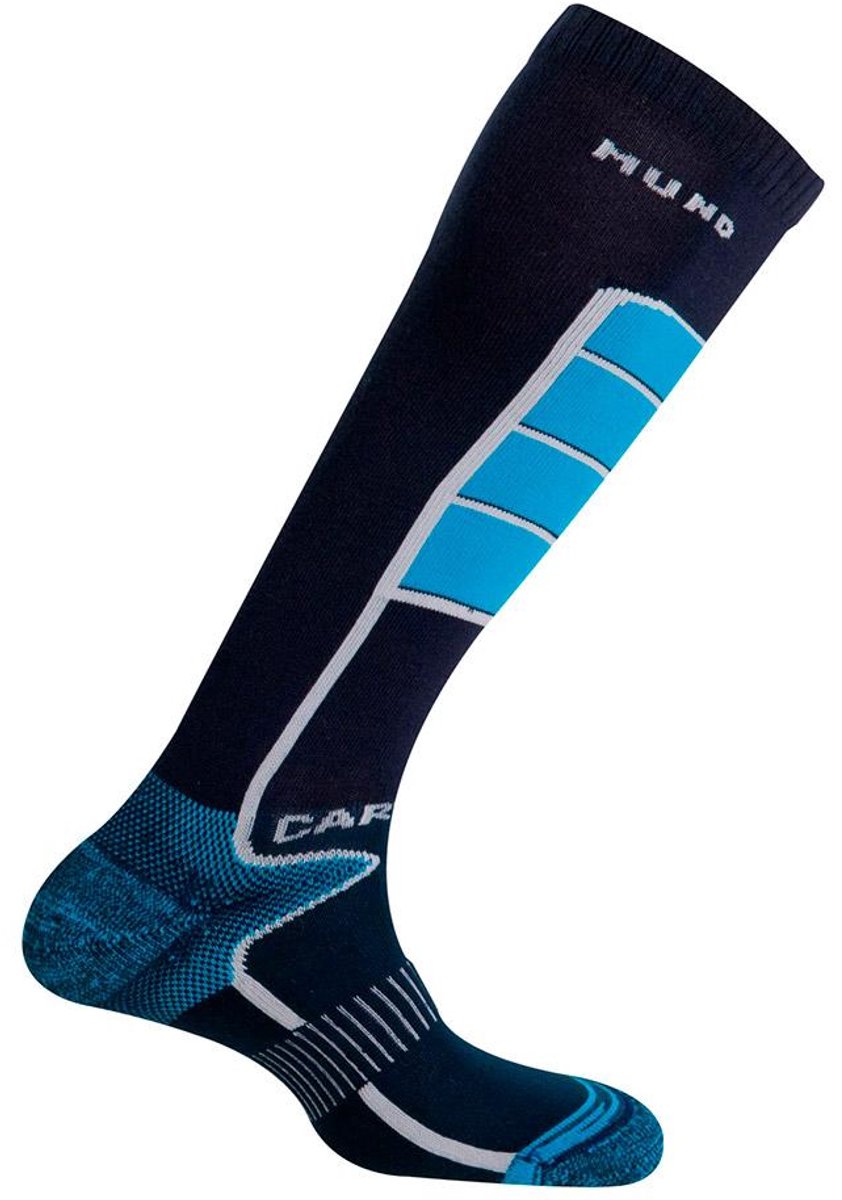 Mund Socks Carving Sokken Blauw EU 34-37 Man