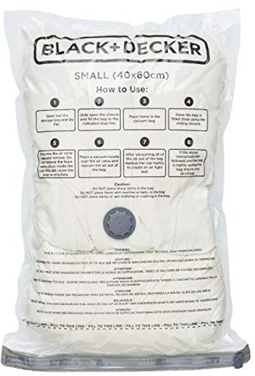 Vacuüm opbergzakken 40x60cm - 3 Pack voor Kleding en Huishoudelijke Items