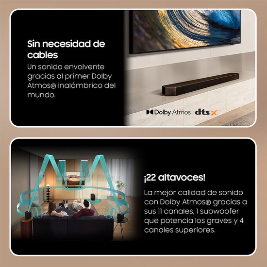 Samsung HW-Q990D - Soundbar - Cinematic Q-series van Samsung — afbeelding 5