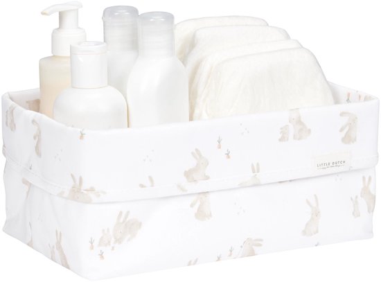 Commodemandje groot - Wit - Newborn Naturals - Baby Bunny — afbeelding 2