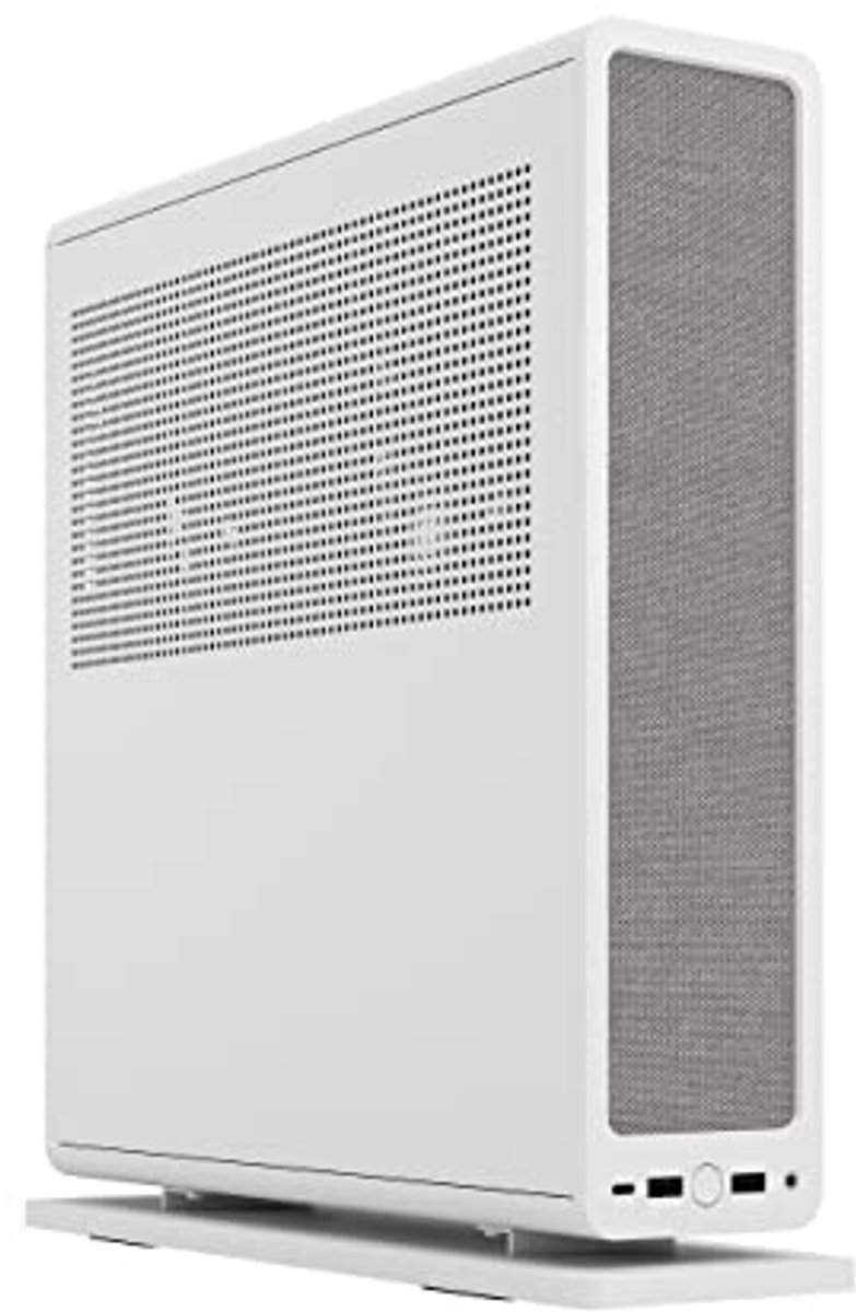Compacte m-ITX Gaming Case met PCIe 4.0 Riser en 2x 140mm PWM Ventilatoren
