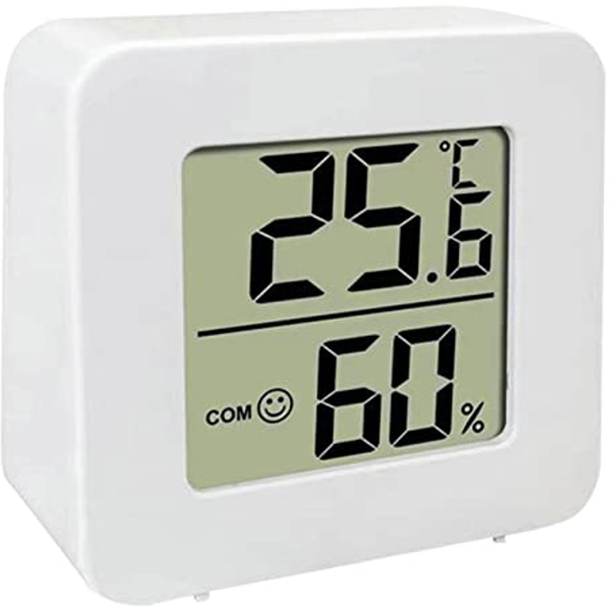 Digitale thermometer en hygrometer met LCD-display voor binnengebruik - Draadloos meetapparaat voor temperatuur en luchtvochtigheid (3 stuks)