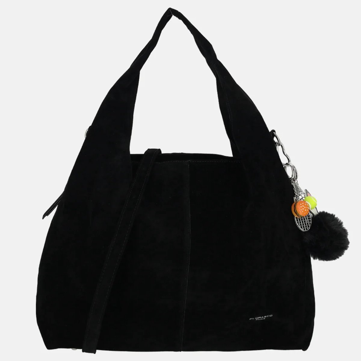 Flora & Co buideltas suedine noir