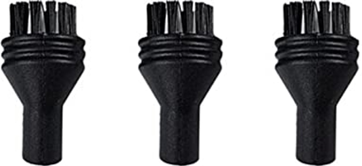 Nylon Borstelset voor Slimme Stoomreinigers - Ideaal voor Smalle Ruimtes