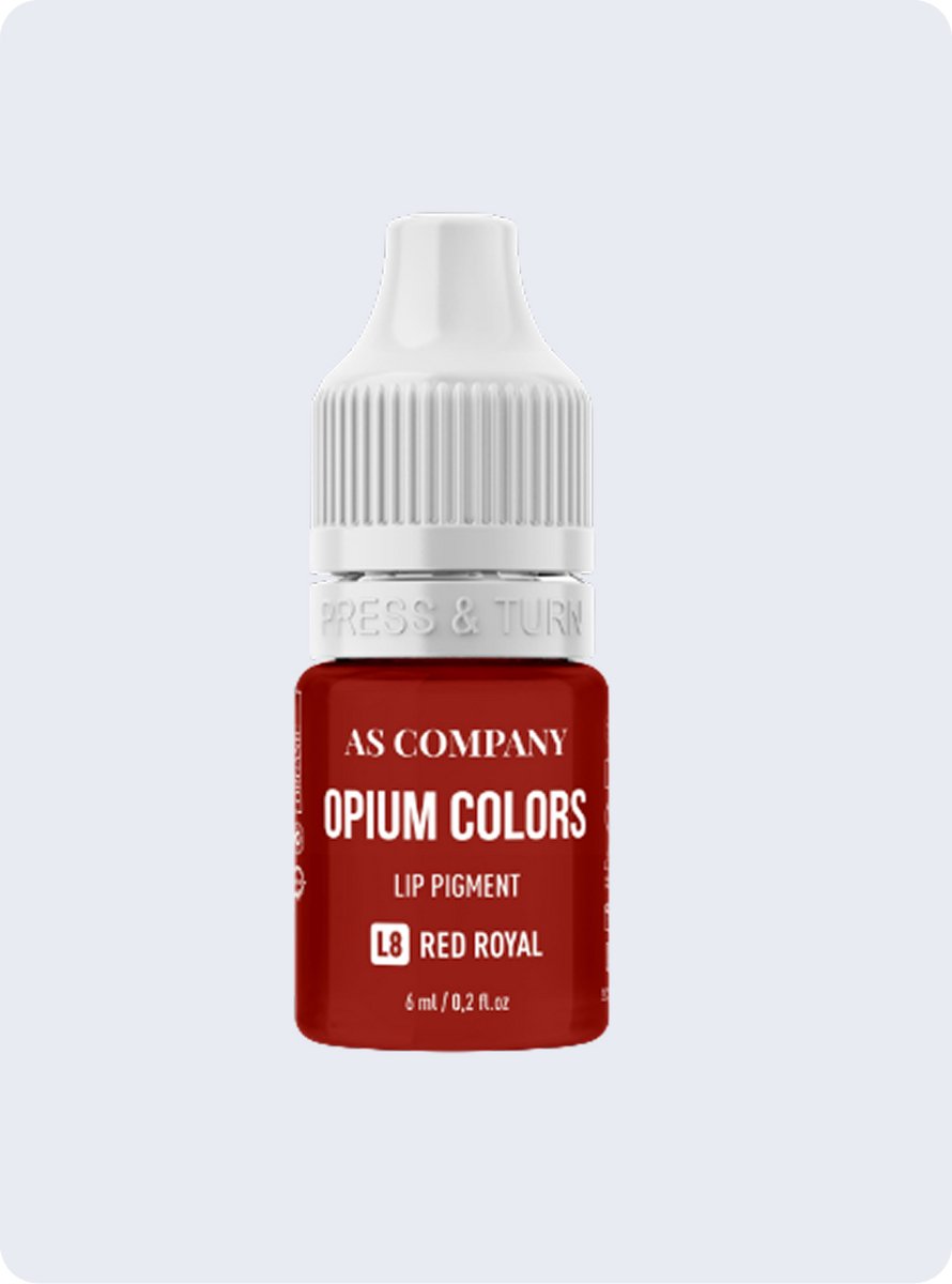 ASCompany L8 Red Royal 6 ml – Lip Pigment (Opium Colors)