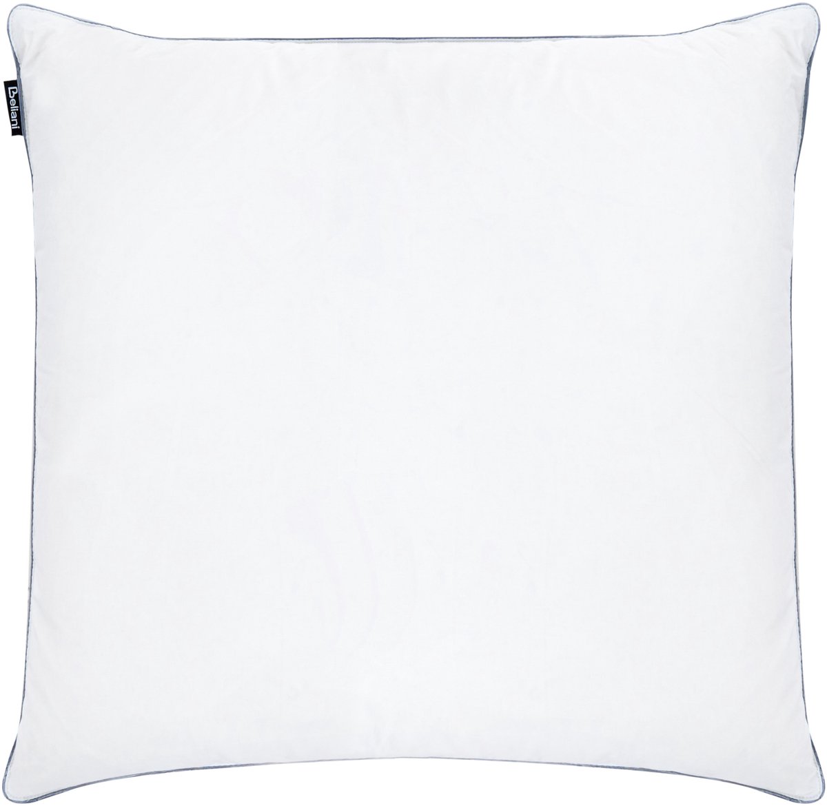 BELIANI TEIDE - Hoofdkussen 3 vakken - Wit - 80 x 80 cm - Hoog - Eendenveren
