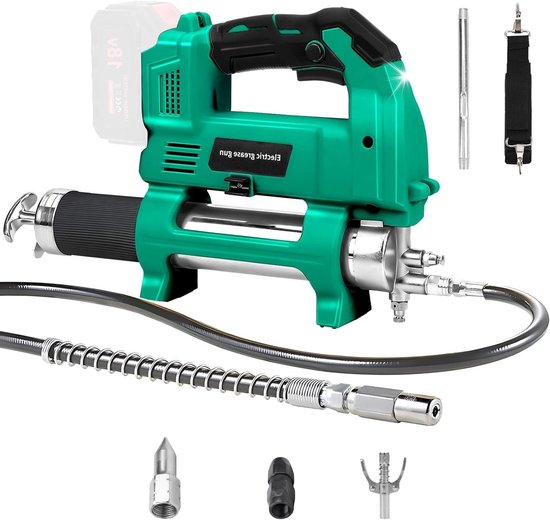 STEINBRÜCKE High Performance Heavy Duty Pistol Grip Grease Gun - Extra