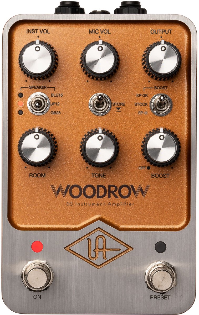 Universal Audio Woodrow '55 Instrument Amplifier - Elektrische gitaarvoorversterker