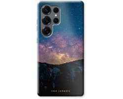 Case Company® - Hoesje geschikt voor Samsung Galaxy S25 Ultra hoesje - Travel to space - Tough Case - Maximale Bescherming alle Kanten en Schermrand