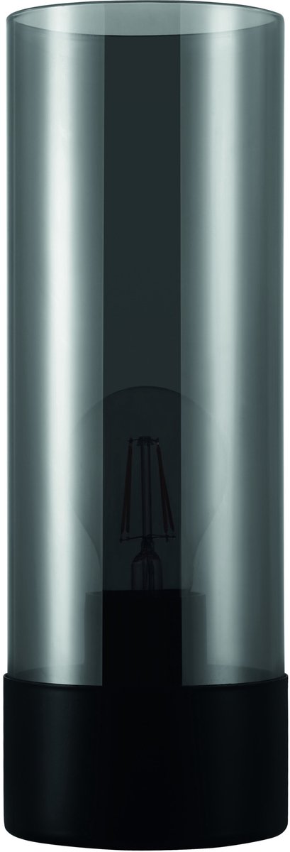 EGLO Keyns Tafellamp - E27 - Glas - Zwart, Wit