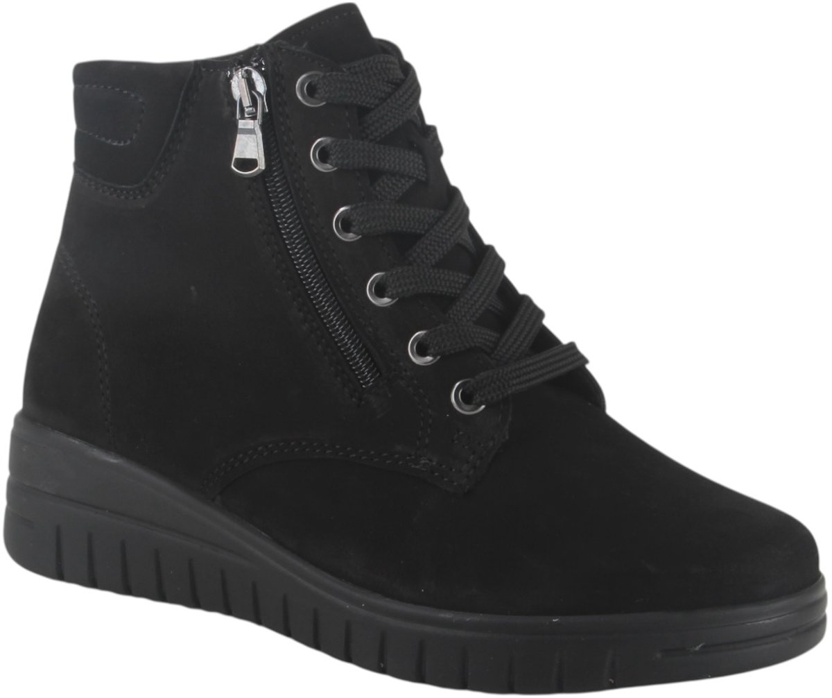 Ti Comos 2520009-000 dames veterboots sportief maat 39 zwart