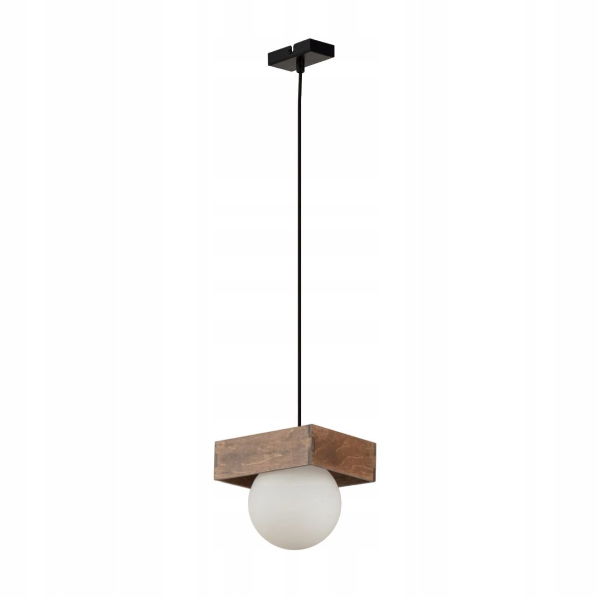 BLOOM 1 Hanglamp Sigma Lighting - Modern Design, Zwart/Bruin/Wit