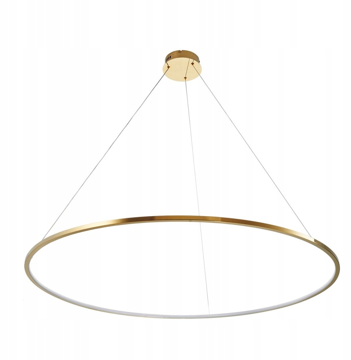 Circle Slim LED Plafond Goud 120cm - Stijlvolle Verlichting