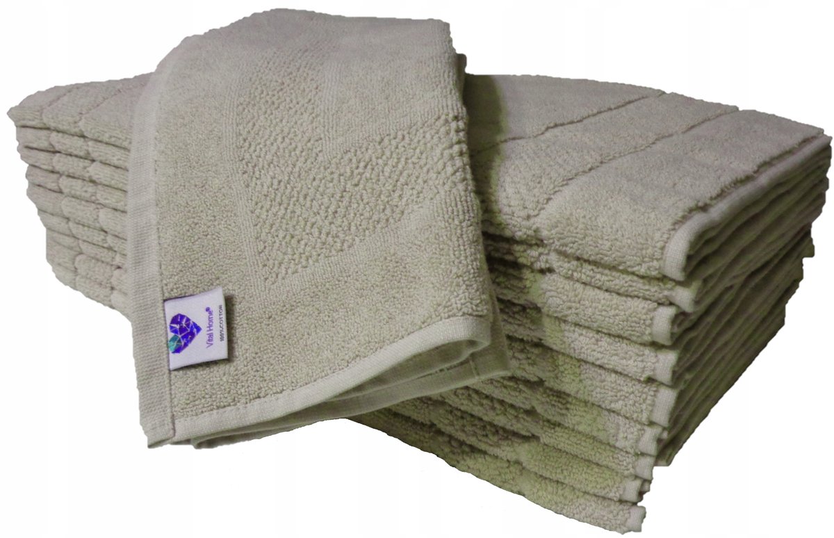 Badmat Estrelicia 50x80 cm Grijs - 620 g/m² Katoen