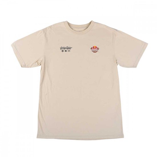 T-shirt Manches Courtes Troy Lee Designs Redbull Rampage Valley Of Gods Beige M Homme