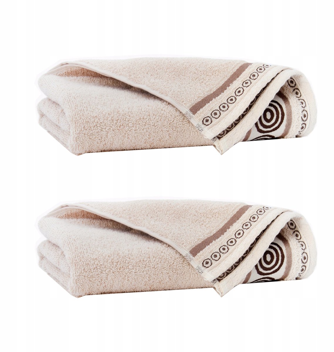 Zwoltex Egyptische Katoenen Handdoekenset 50x90 70x140 Beige
