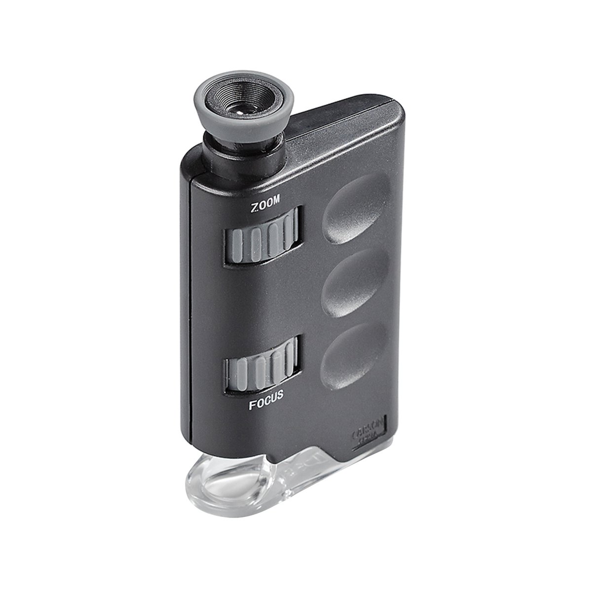 Zakmicroscoop, zoom-vergroting: 60x tot 100x, praktisch, handzaam, van kunststof