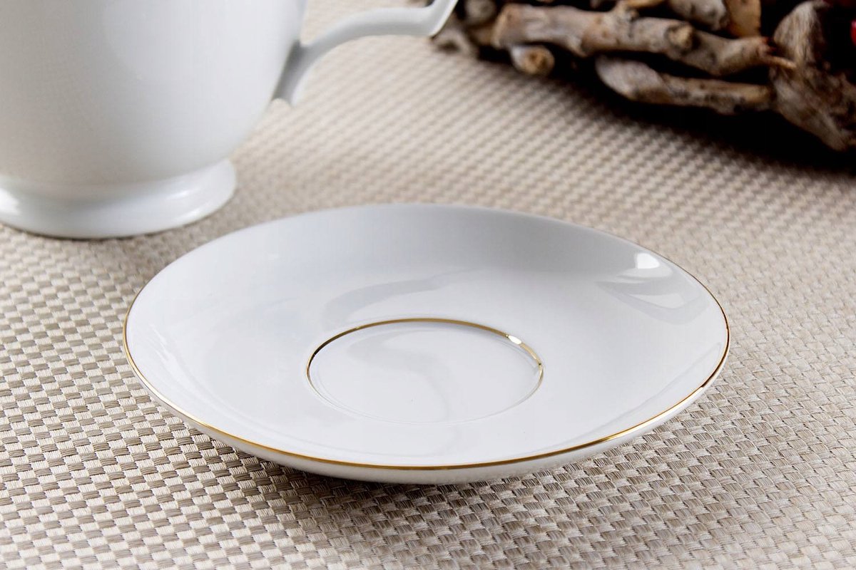 MariaPaula Schotel 15cm - Gouden Lijn Porselein