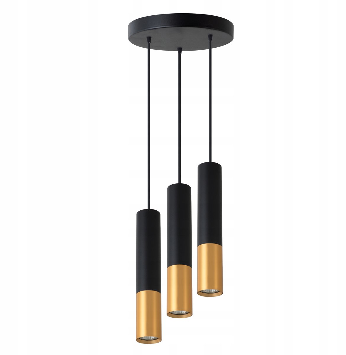 Keon Hanglamp GU10 x3 Zwart/Goud - Stijlvolle Verlichting