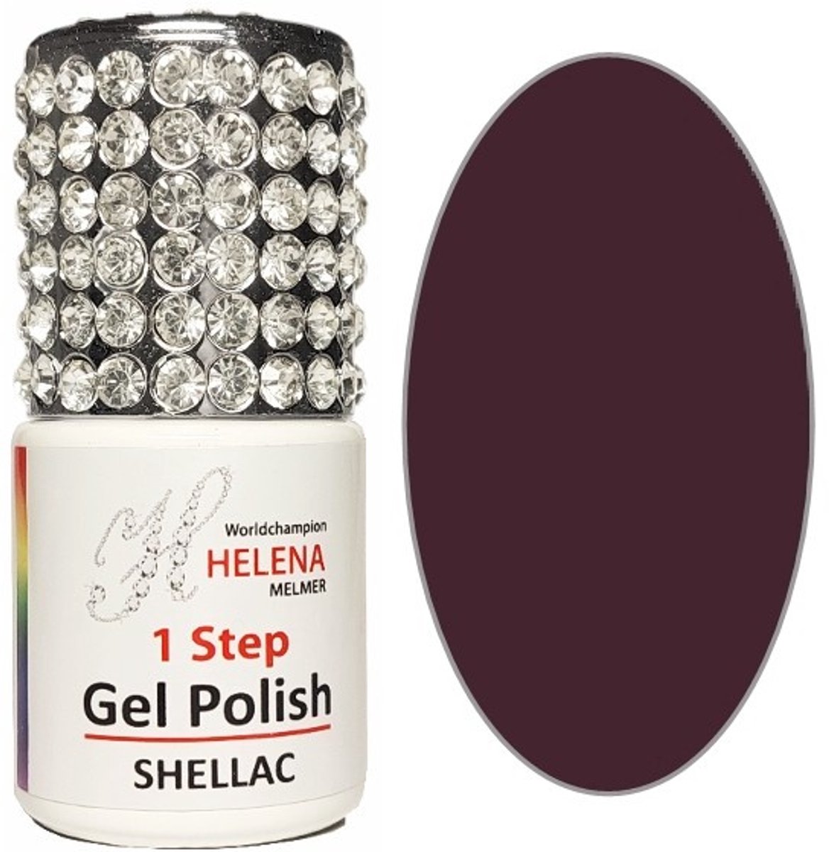 Helena - 1 Step Gel Polish - Intens Paars - 049
