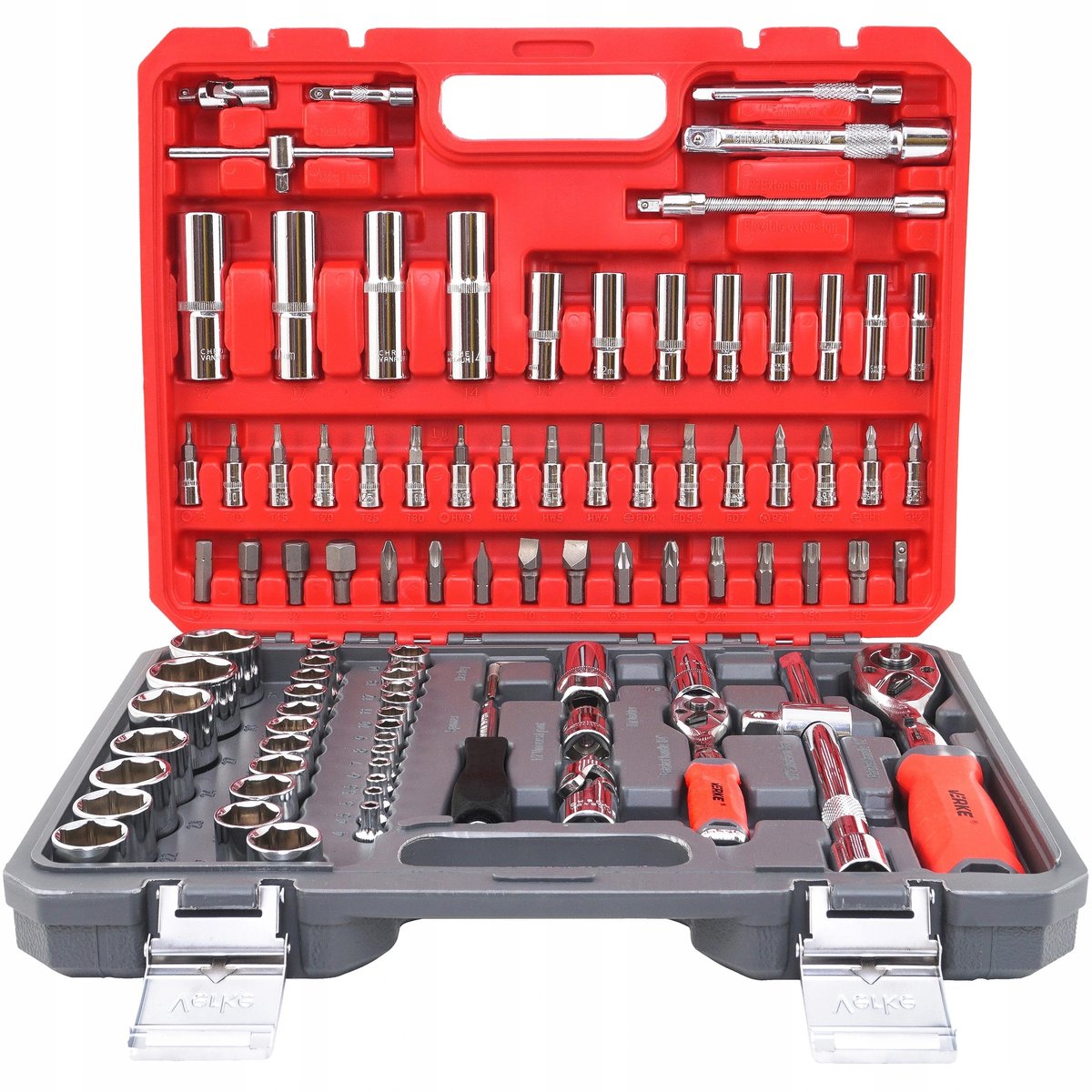 Verke V39060 Professionele Dop- en Bitset 94 Delen CR-V