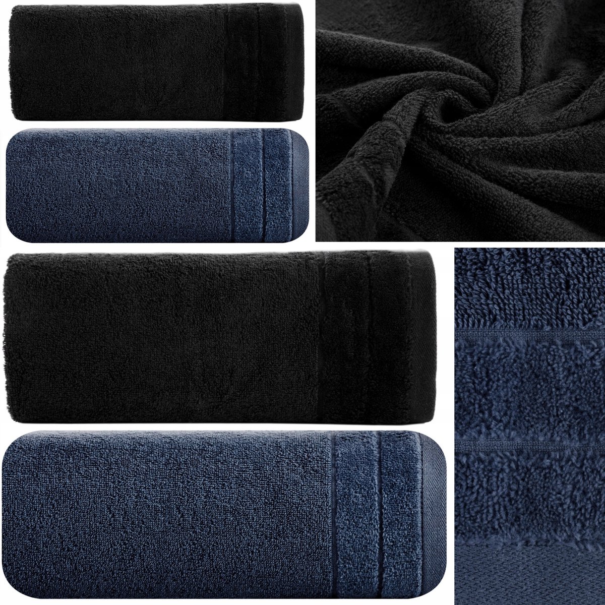 Eurofirany Katoen Badstof Handdoek Set van 4 500gsm