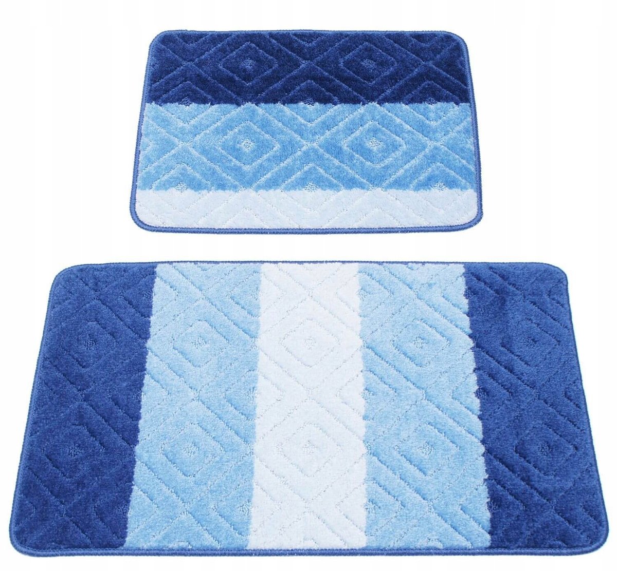 Zachte Antislip Badkamermatten Set - 2 Delig