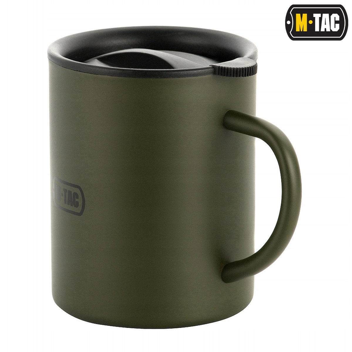 M-Tac Thermosbeker 400ml RVS - Outdoor & Reizen - Olijfgroen