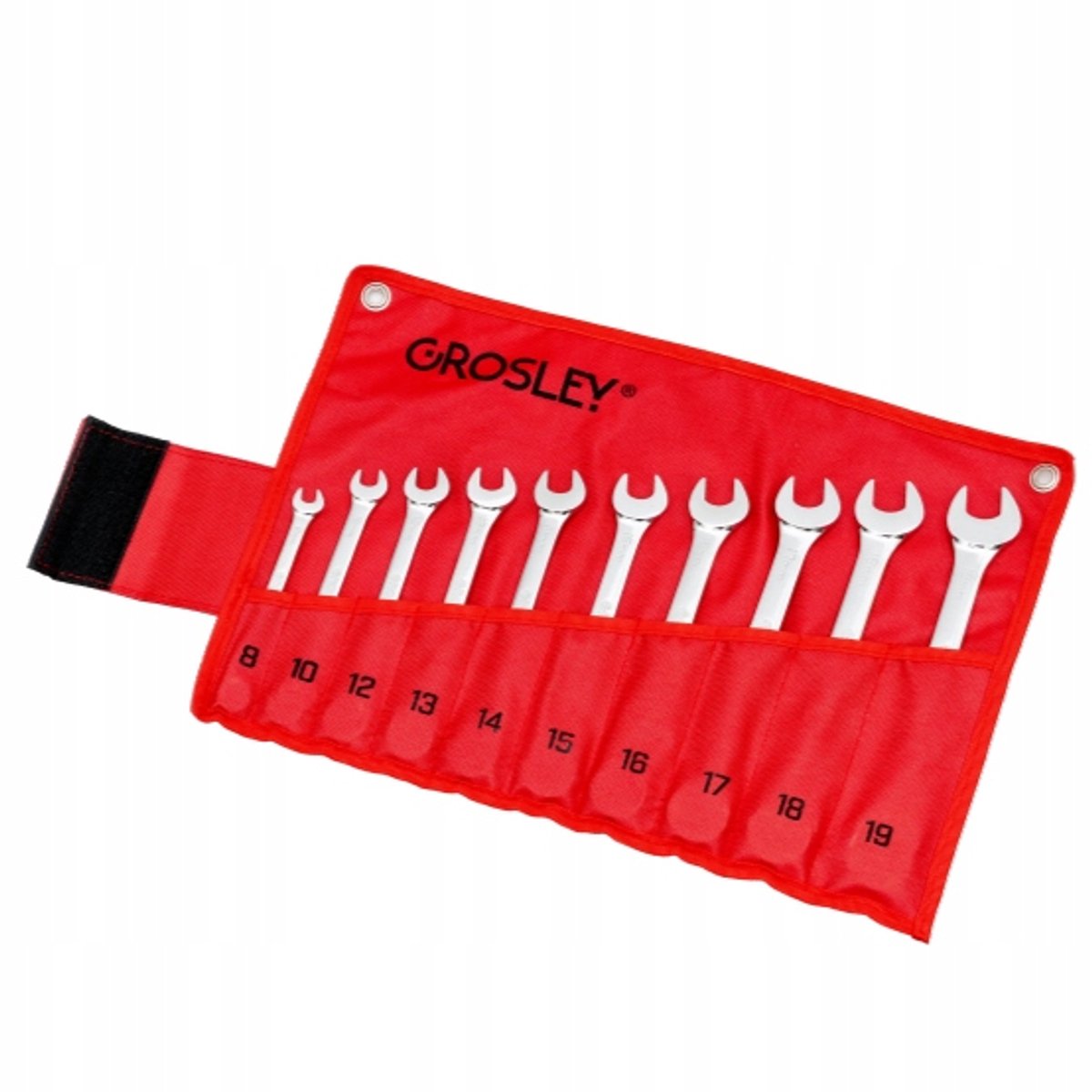 Set van 10 Ring-Steeksleutels met Ratel GR50227