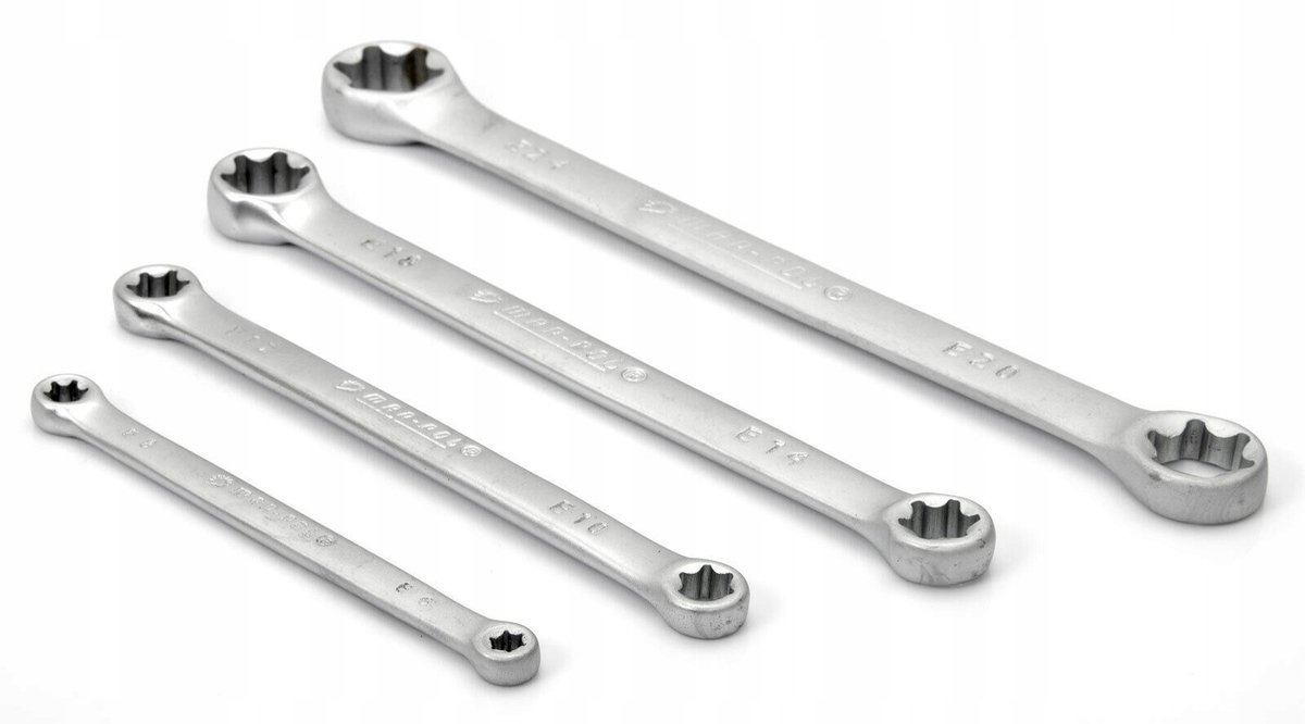 Torx-ringsleutelset (6-24 mm) - 4 onderdelen