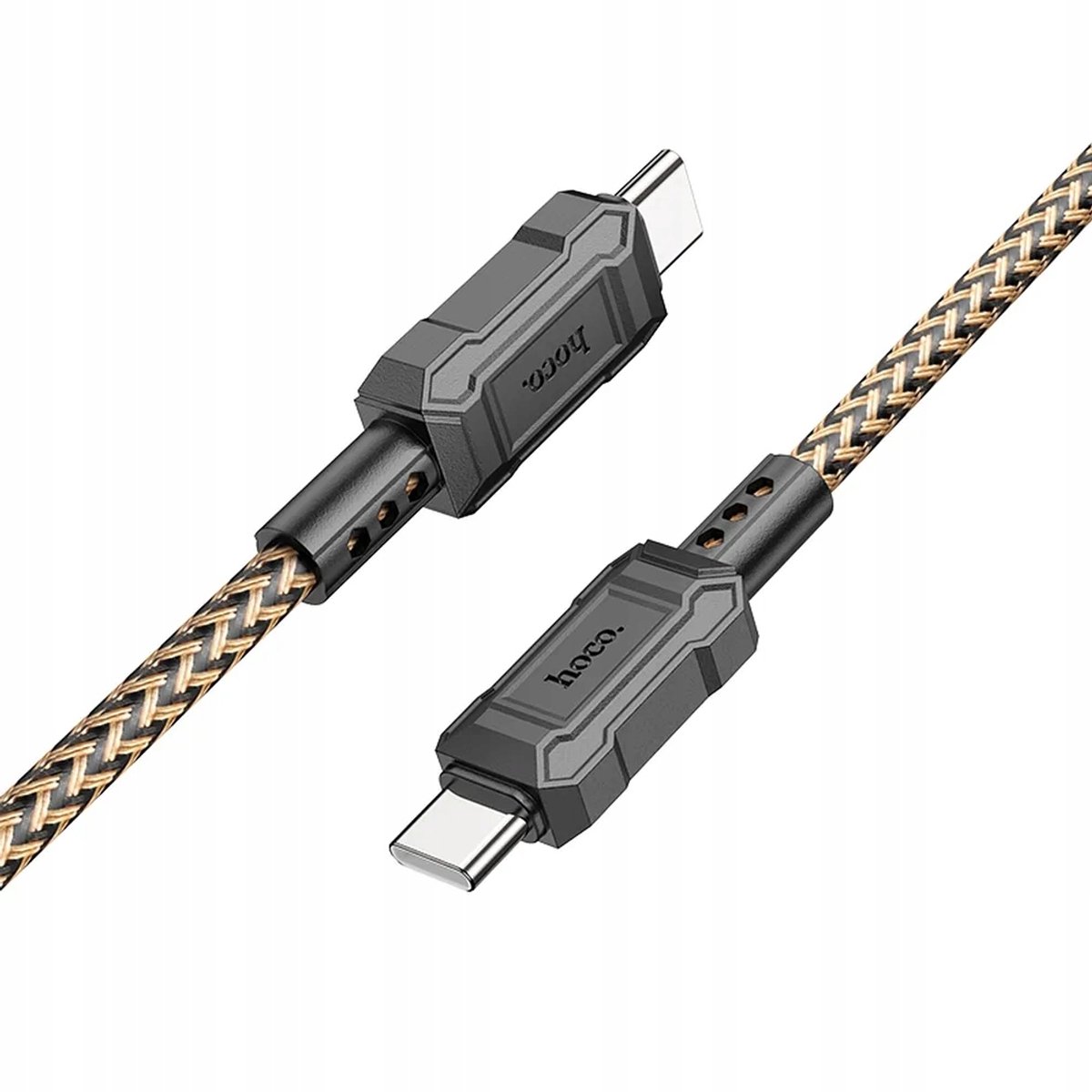 HOCO USB-C naar USB-C Kabel 60W Stroomvoorziening 1m - Duurzaam PVC
