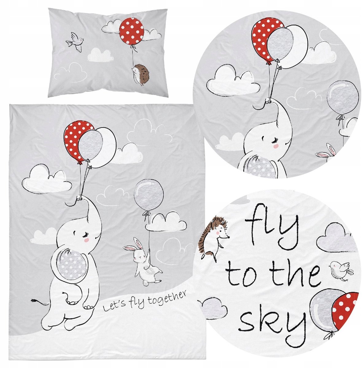 maya moo kinderbDengo 100x135 cm katoen 2-delig
