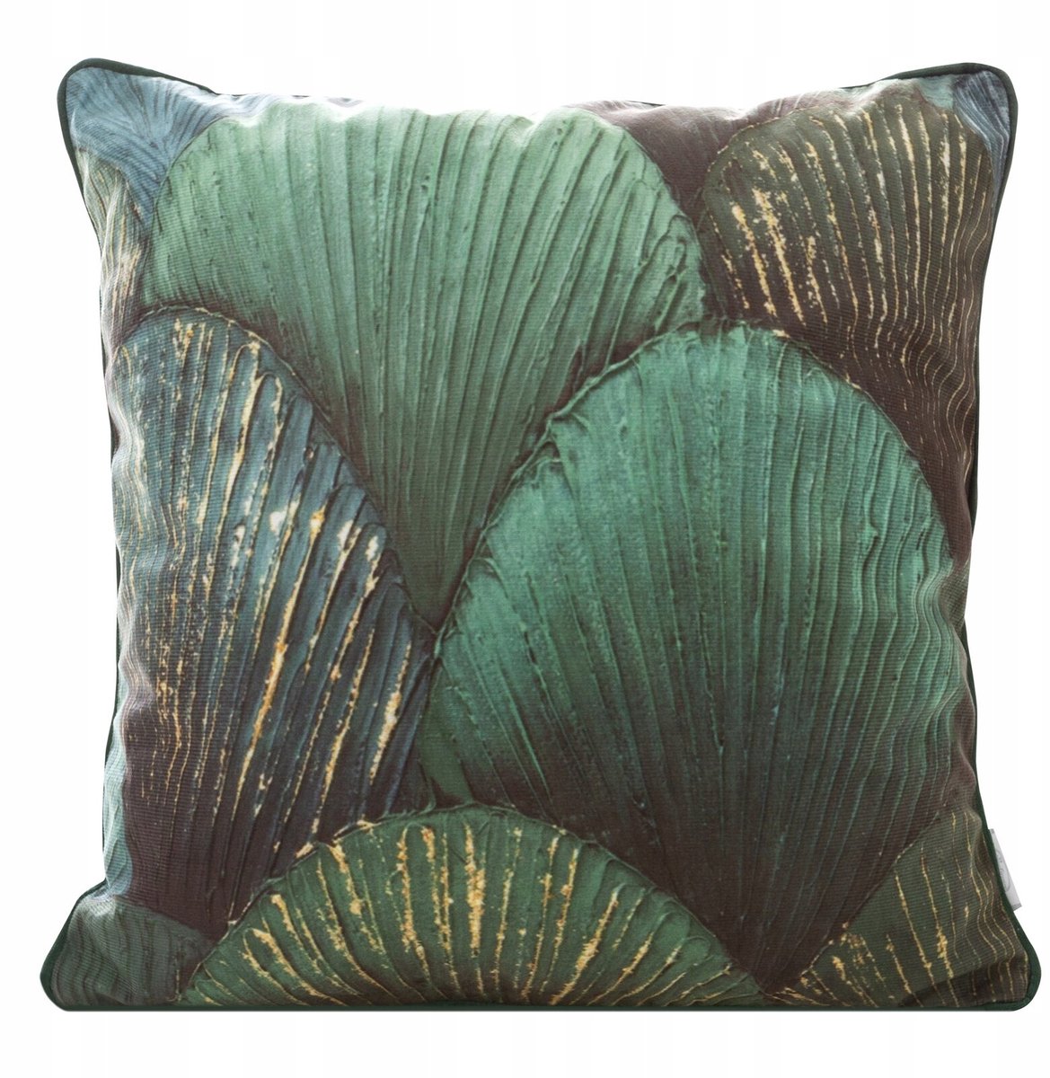 Decoratieve Kussenhoes Mink 45x45 cm met Print en Bies