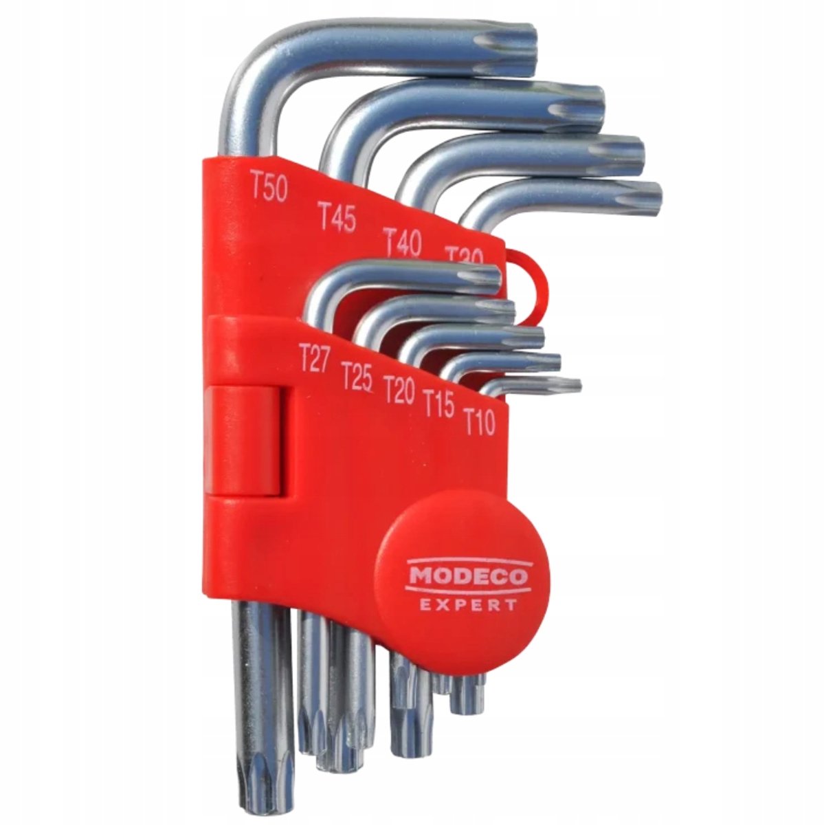 Modeco Torx inbussleutelset CR-V Kort T10-T50 9 delig