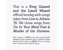 Songs from I'm in Your Mind Fuzz & Murder of the Universe