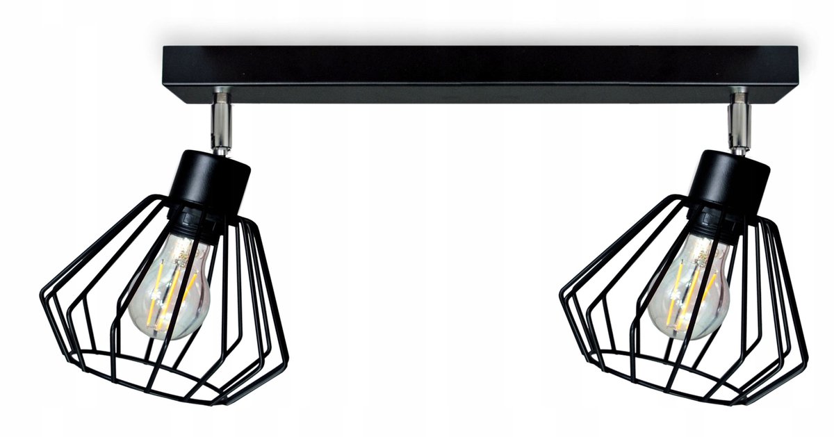 Moderne plafondlamp met verstelbare armatuur, briljant design